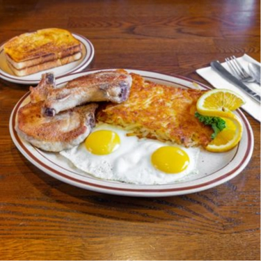 Pork Chop & Eggs